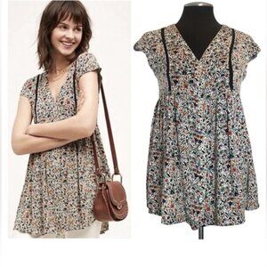 ANTHROPOLOGIE  Vanessa Virginia Top